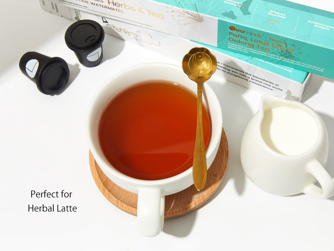 Cold Extracted Herbal Tea | Poria, Lotus Leaf & Oolong Tea