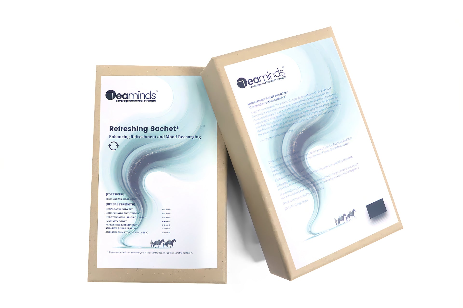 7eaminds Botanical Sachet · Lemongrass & Rosemary