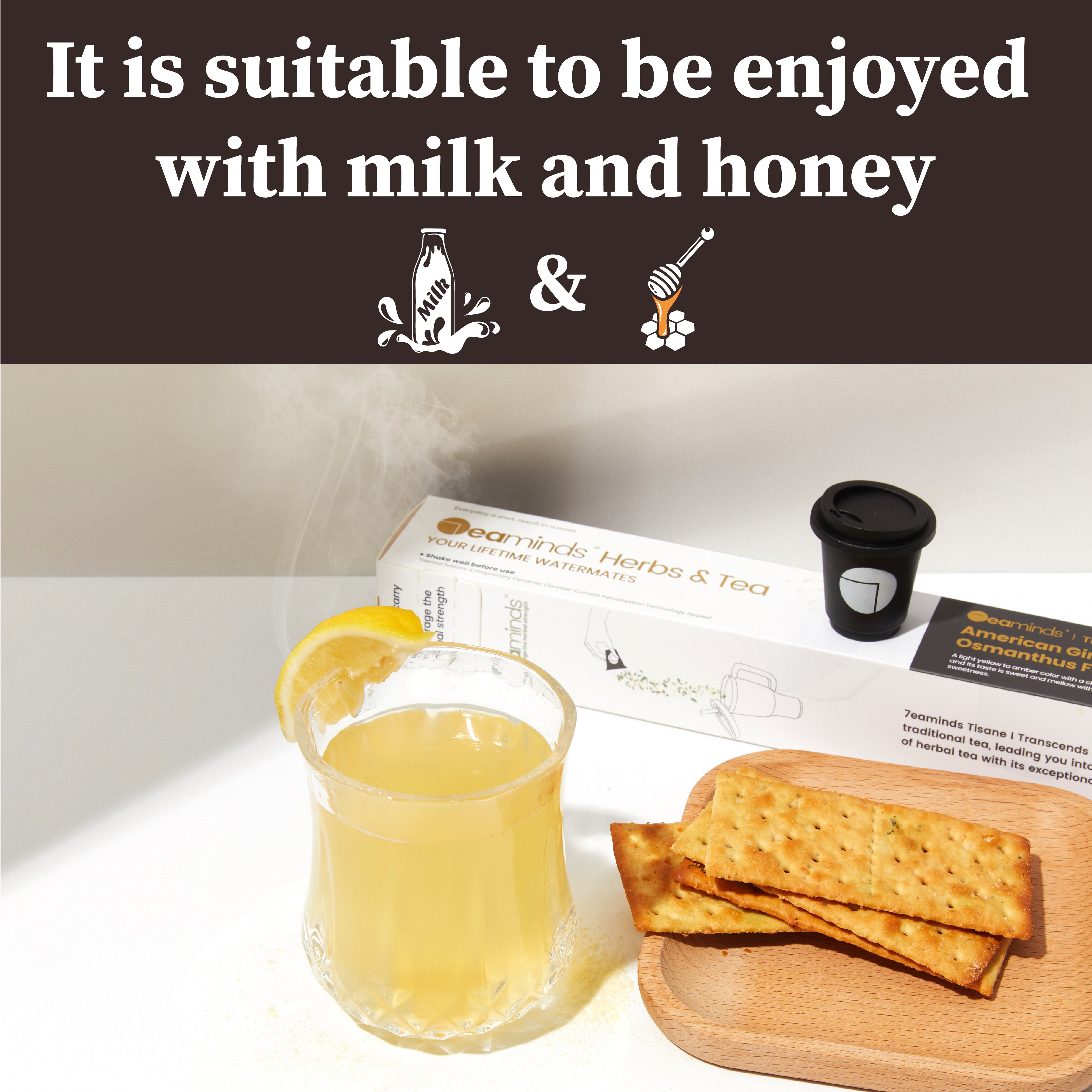 Cold Extracted Herbal Tea| American Ginseng   & Osmanthus Flower