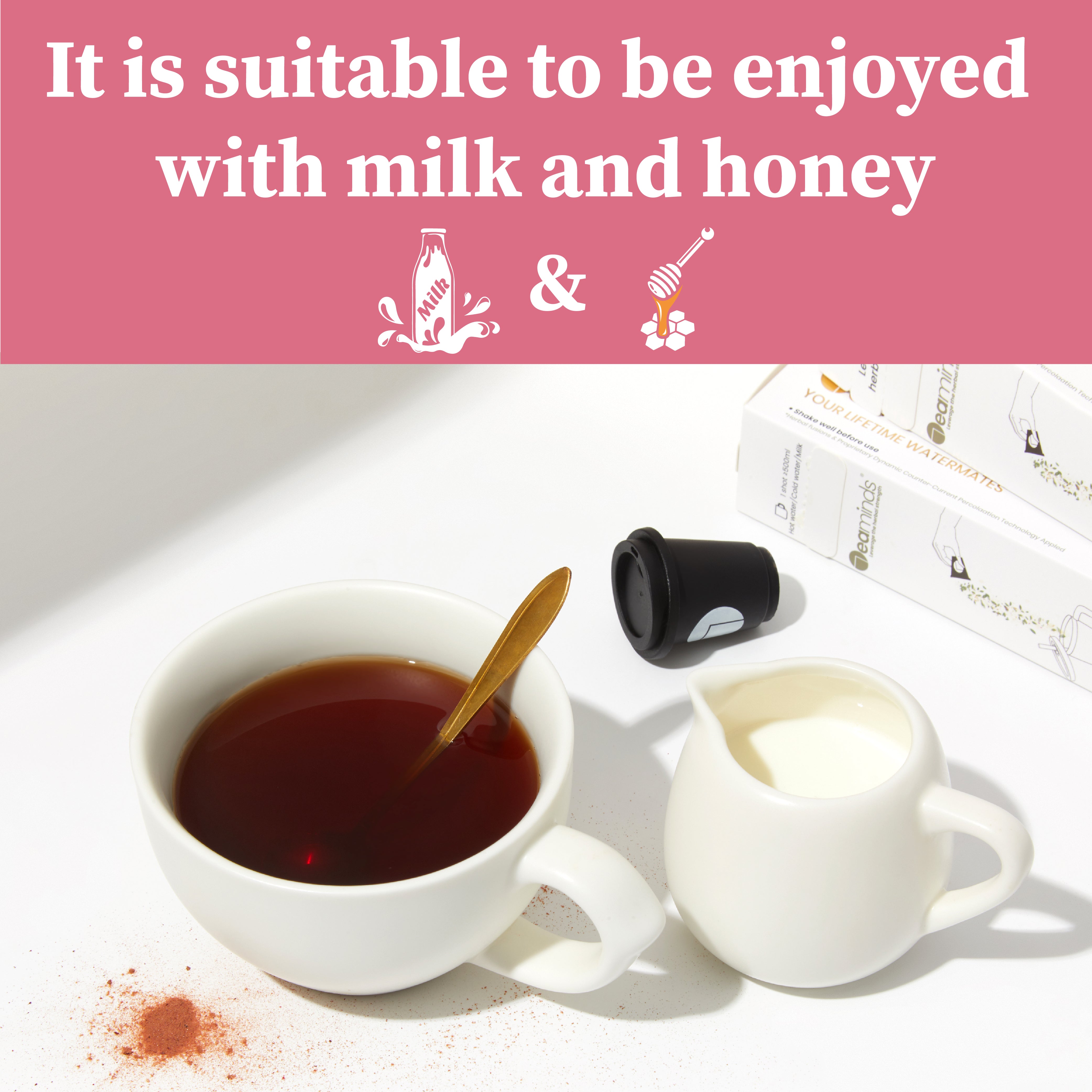 Cold Extracted Herbal Tea | Rose & Hibiscus & Figs