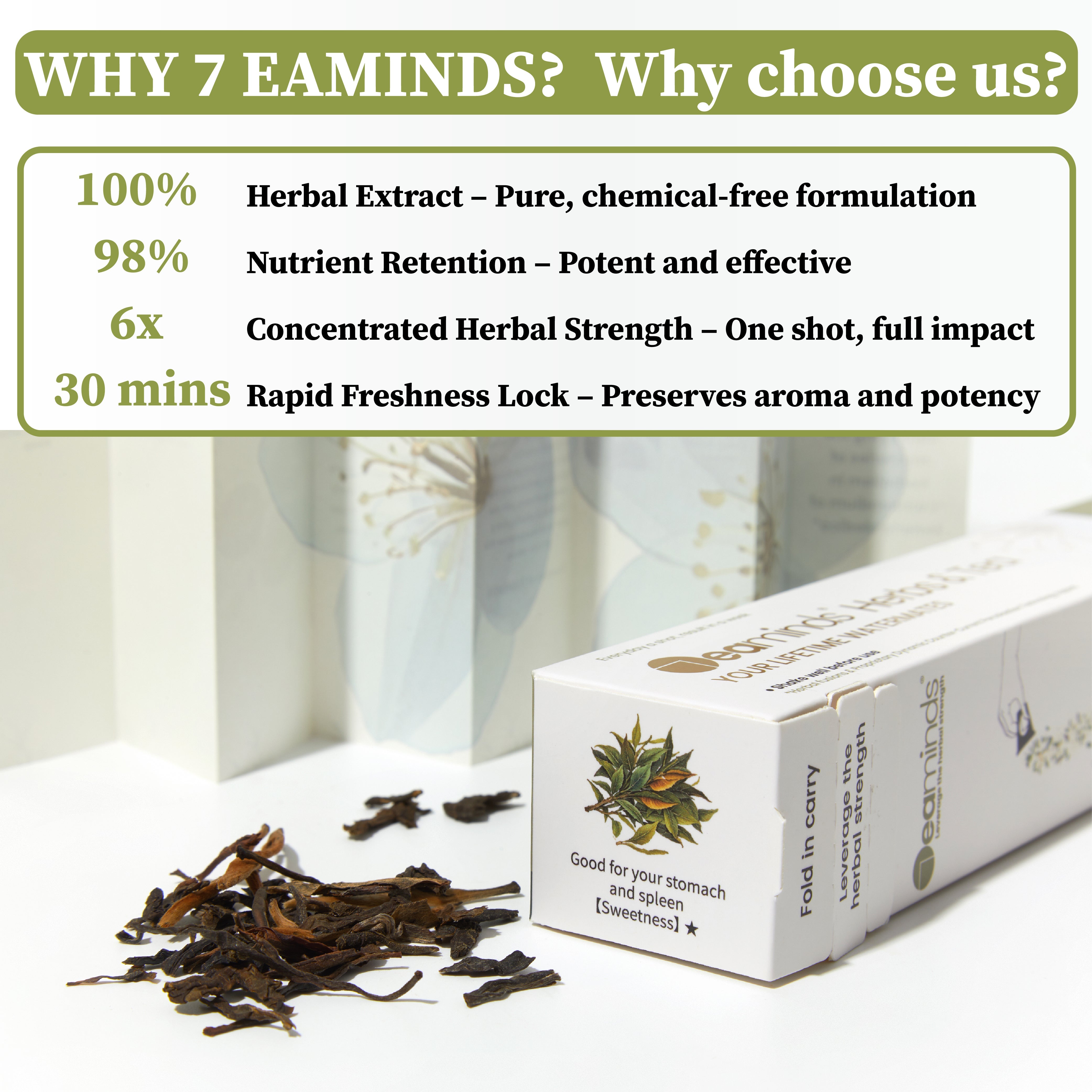 Cold Extracted Herbal Tea | Caramelized Yellow Tea