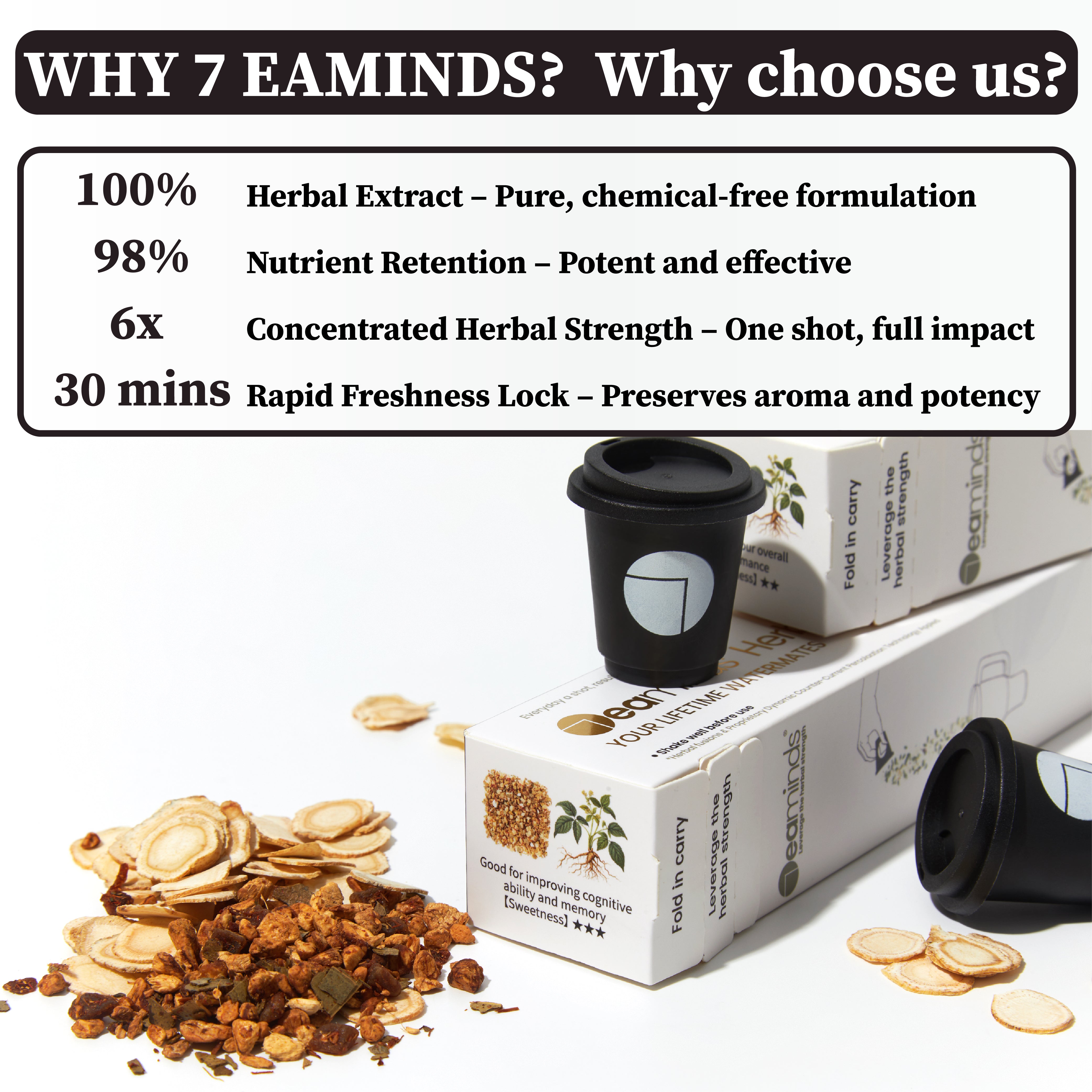 Cold Extracted Herbal Tea ｜ Ginger youghurt mix American Ginseng