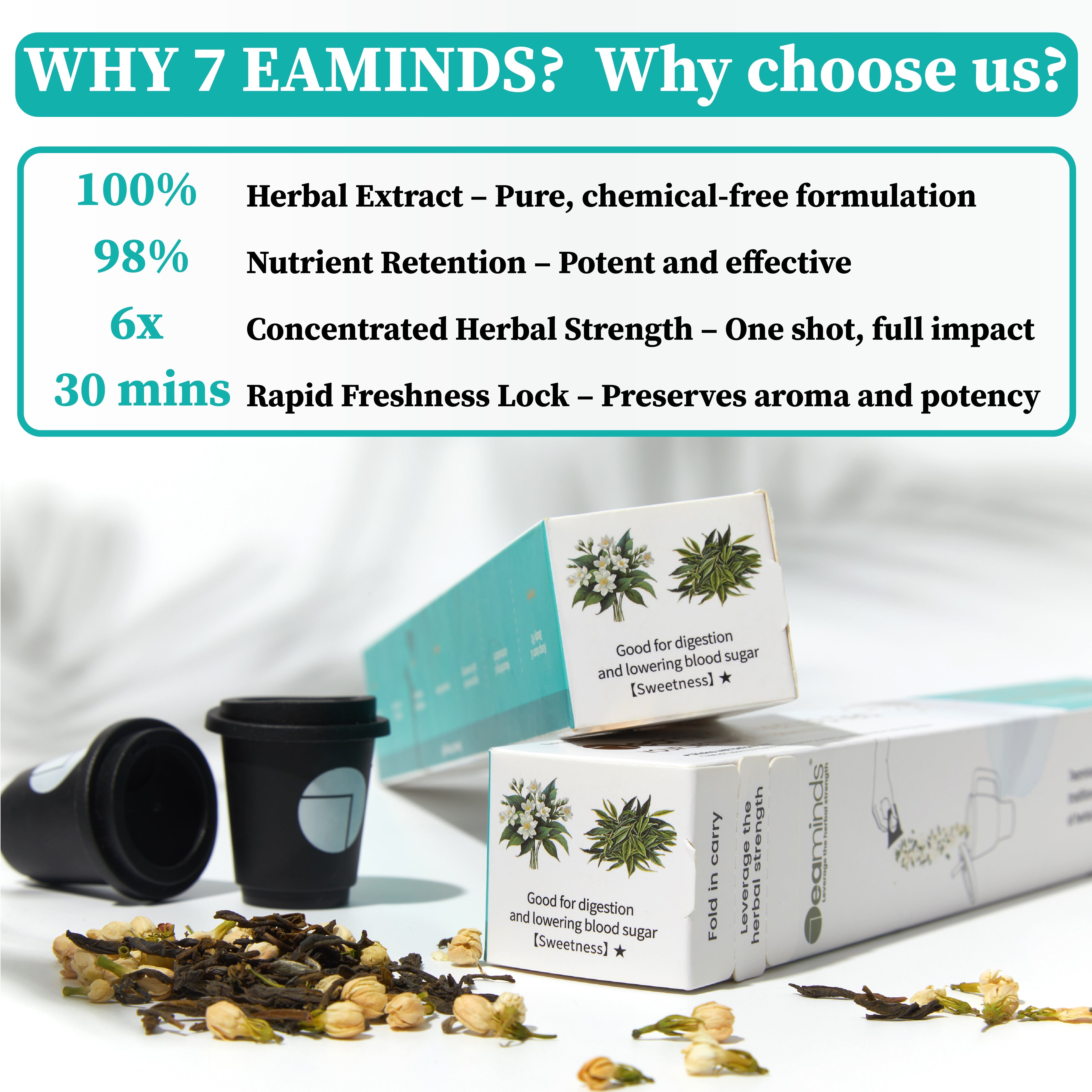 Cold Extracted Herbal Tea ｜ Jasmine Green Tea