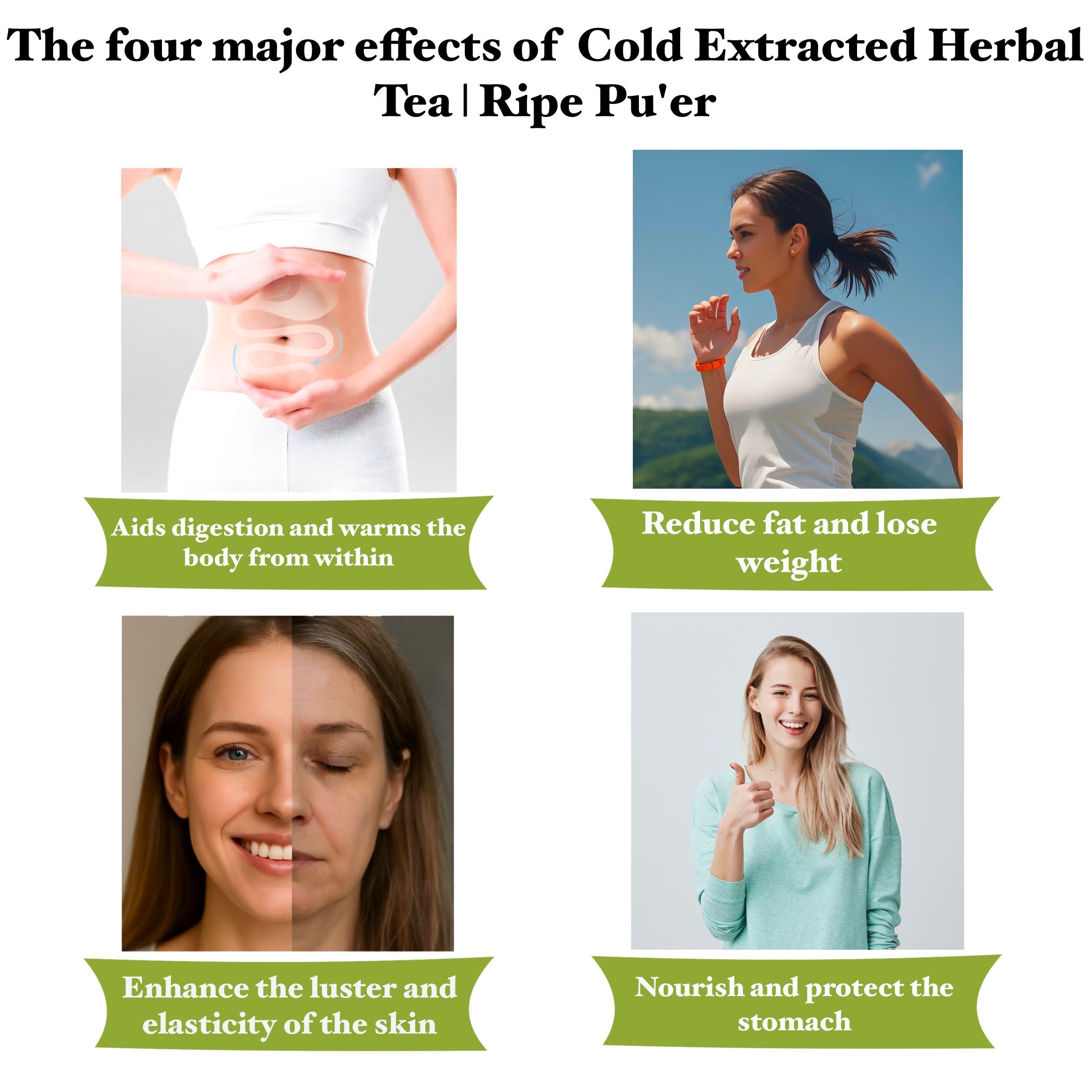 Cold Extracted Herbal Tea | Ripe Pu'er
