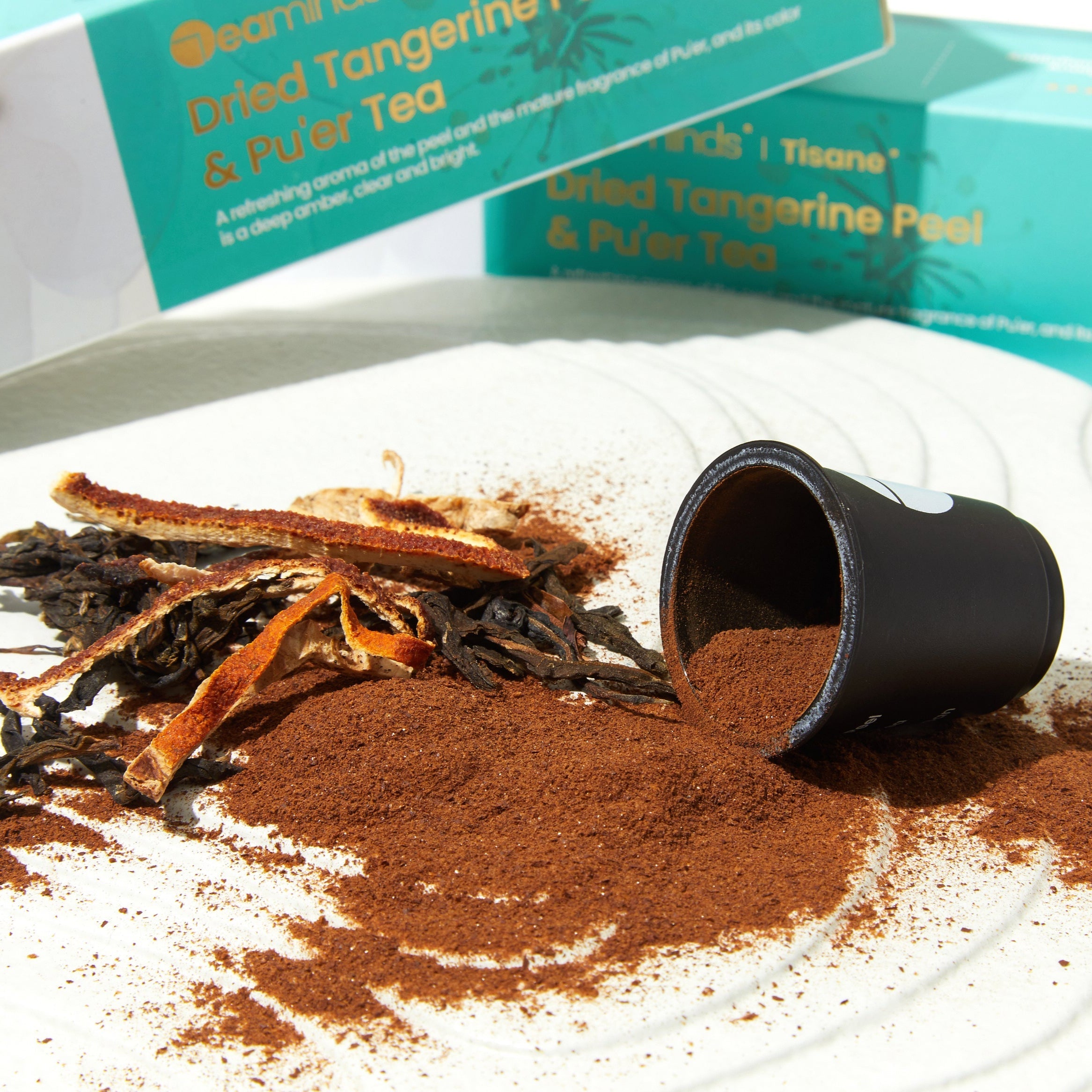 Cold Extracted Herbal Tea ｜Dried Tangerine Peel & Pu’er Tea