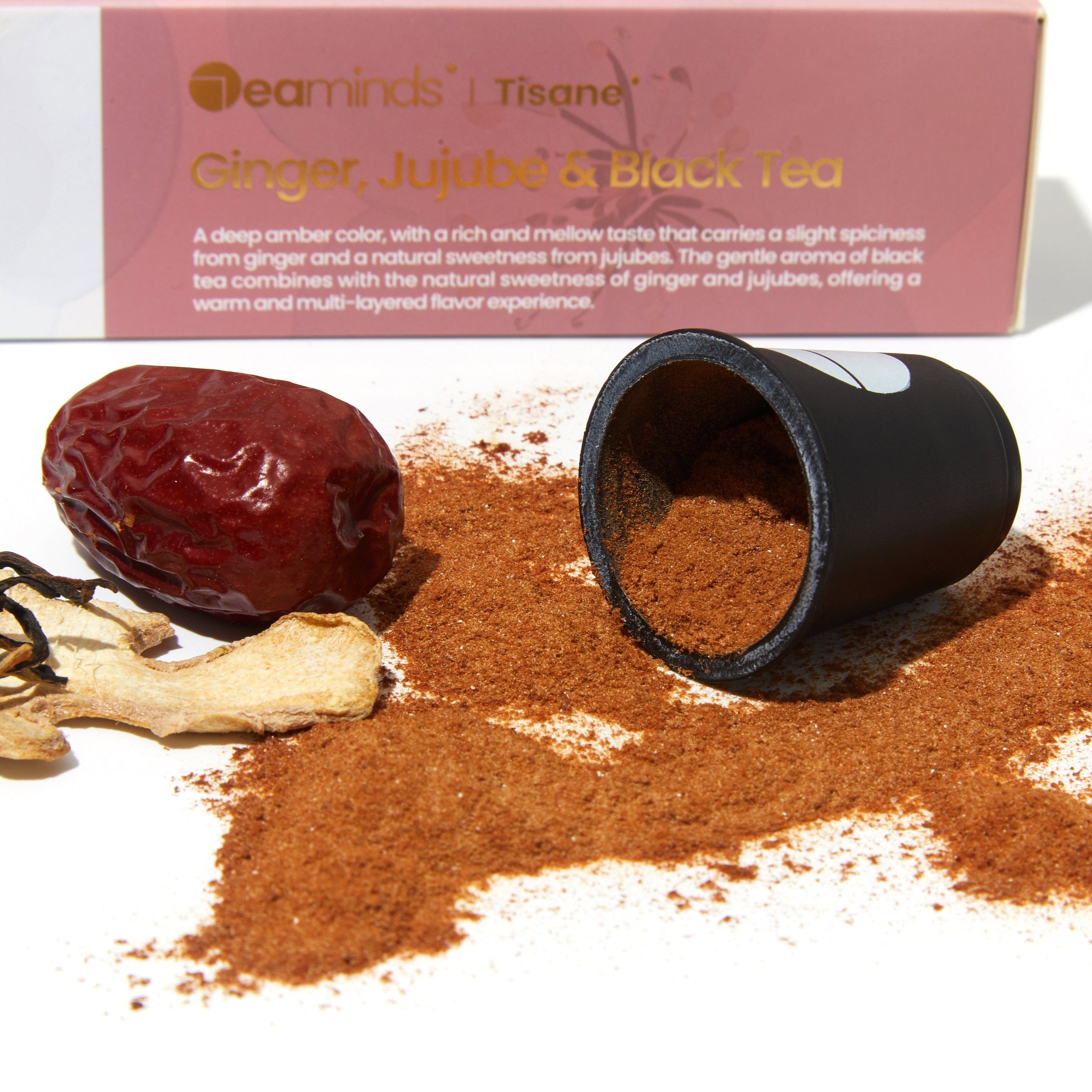 Cold Extracted Herbal Tea | Ginger Jujube & Black tea