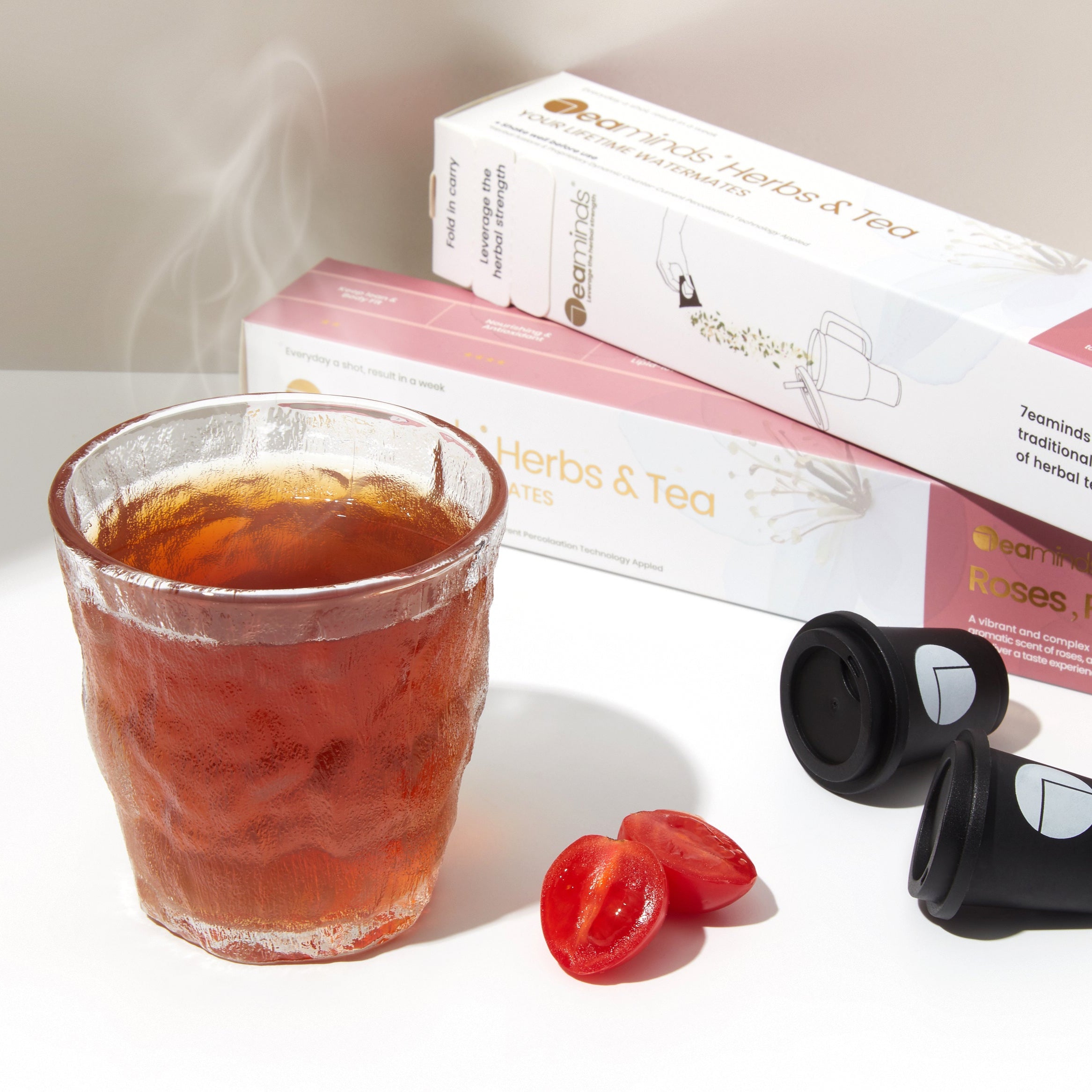 Cold Extracted Herbal Tea | Rose & Hibiscus & Figs
