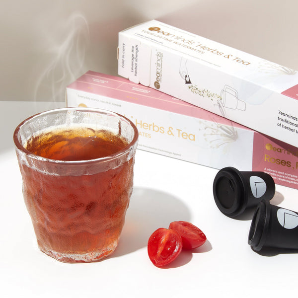 Cold Extracted Herbal Tea | Rose & Hibiscus & Figs