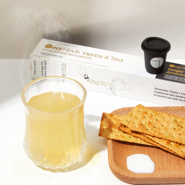 Cold Extracted Herbal Tea ｜ Ginger youghurt mix American Ginseng