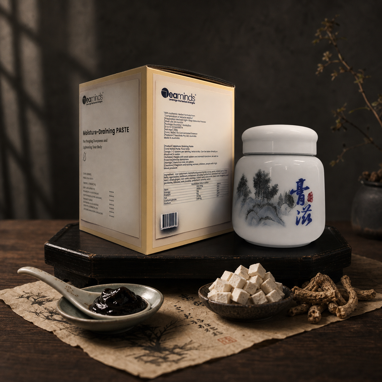 7eaminds Botanical Paste · Poria & Ficus Hirta