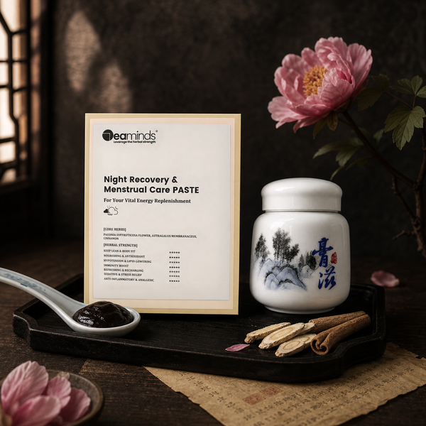 7eaminds Botanical Paste · Tree Peony, Astragalus & Cinnamon