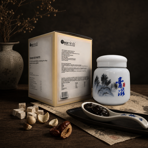 7eaminds Botanical Paste · Poria, Jujube Seed & Lily Bulb