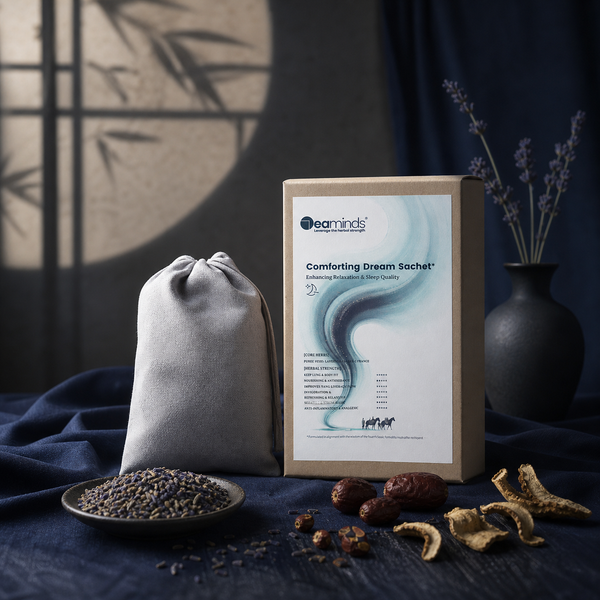 7eaminds Botanical Sachet · Jujube Seed, Lavender & Buddha’s Hand