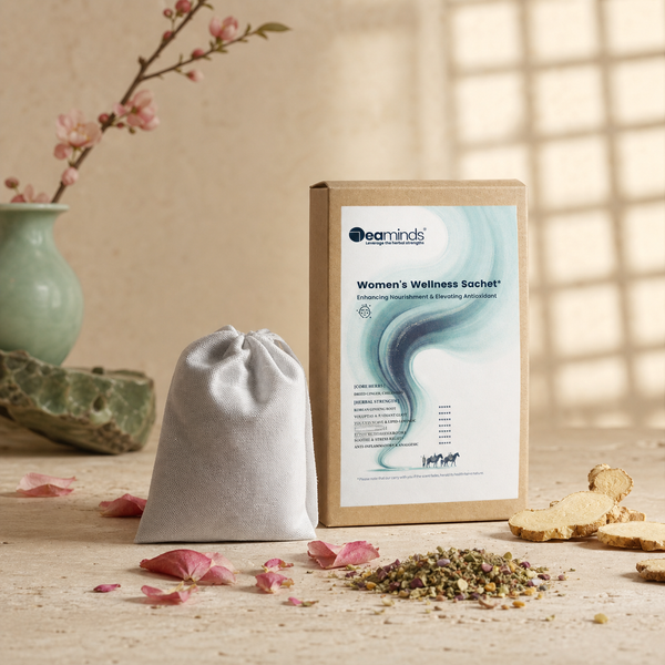 7eaminds Botanical Sachet · Dried Ginger & Cinnamon