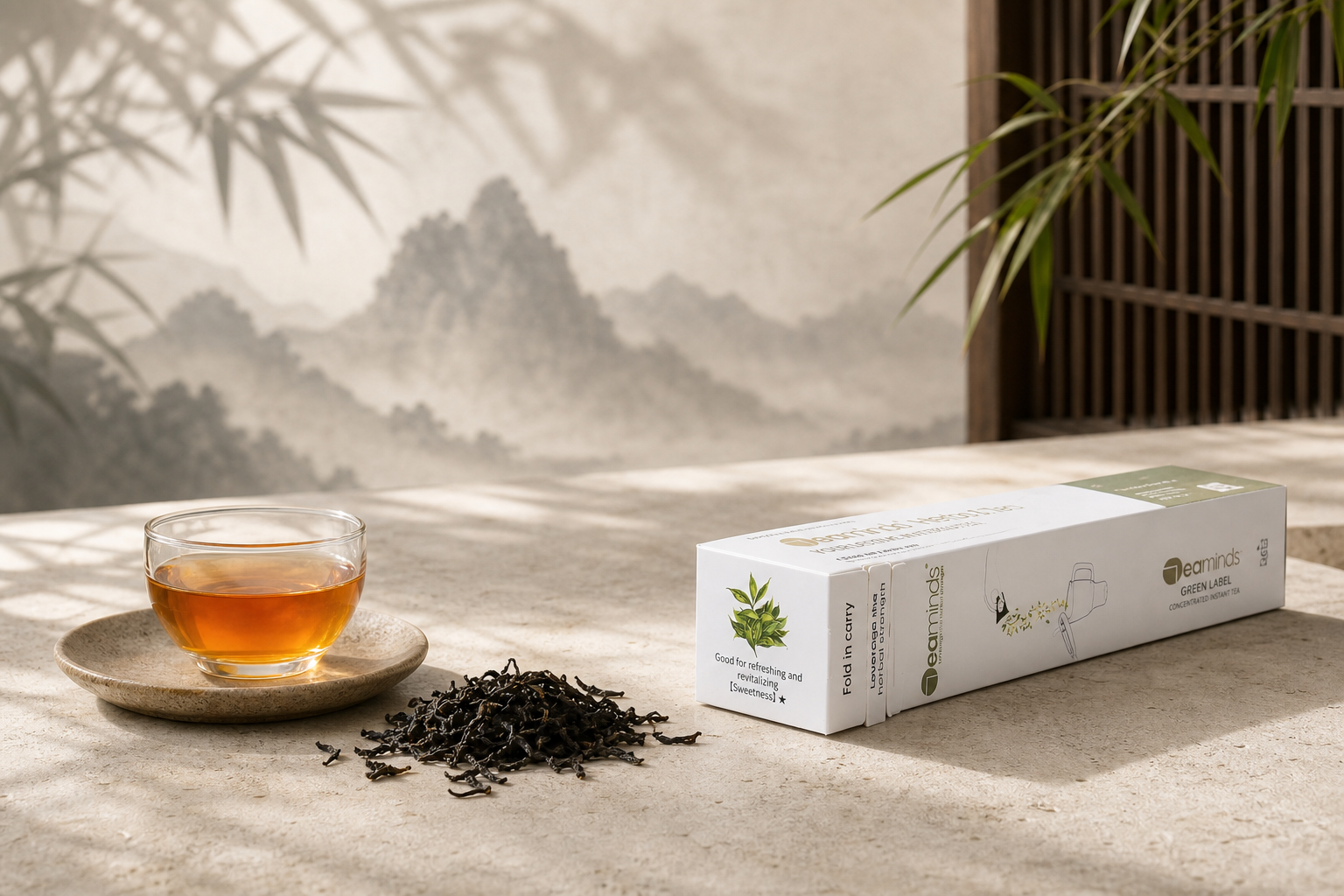 Green Label concentrated instant herbal tea by 7eaminds